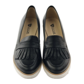 Mustat Neścior 057 naisten kengät 4