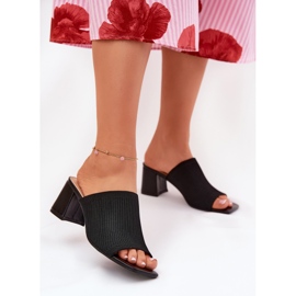 Musta pistili naisten korkokengät 2