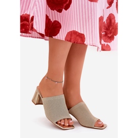 Naisten korot kultaisella pistillä kultainen 2