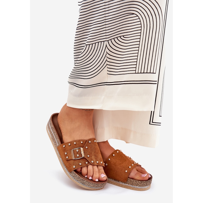 Naisten läppä ruskea 1