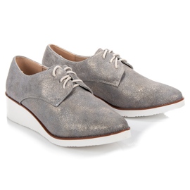 Vinceza Sidotut kiilakorkokengät harmaa 1