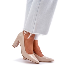 Seastar Maalattu pumput baarikorkojen beige 1