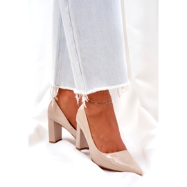 Seastar Maalattu pumput baarikorkojen beige 2