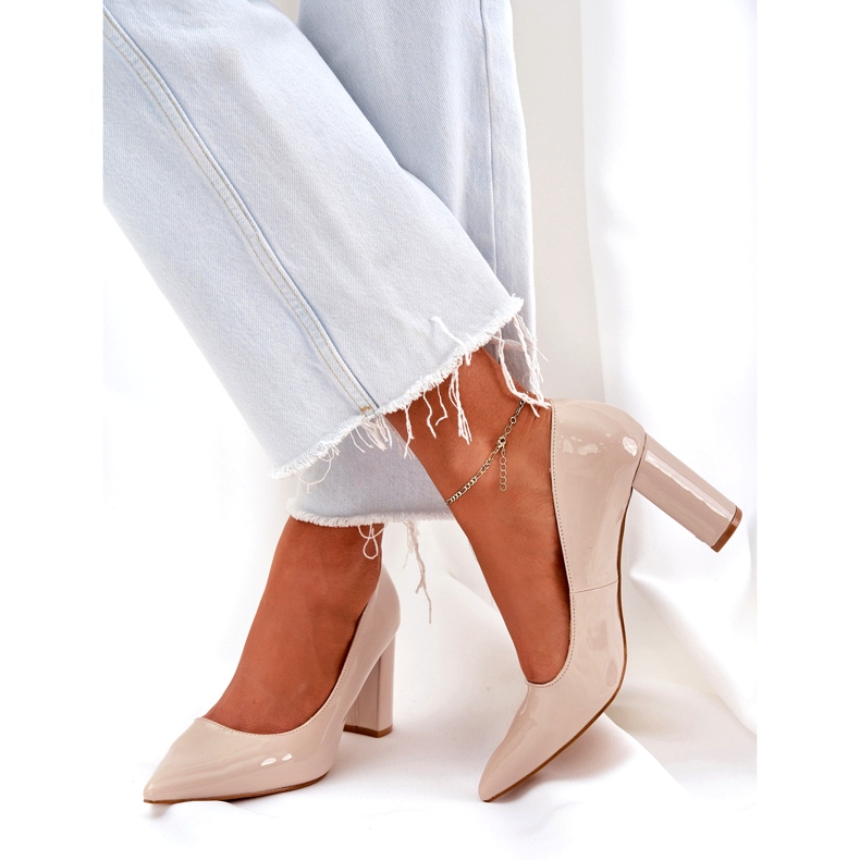 Seastar Maalattu pumput baarikorkojen beige 3