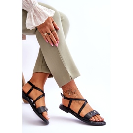 Naisten sandaalit S.Barski KV-YXD072-1 Black musta 4