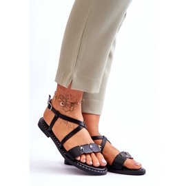 Naisten sandaalit S.Barski KV-YXD072-1 Black musta 5