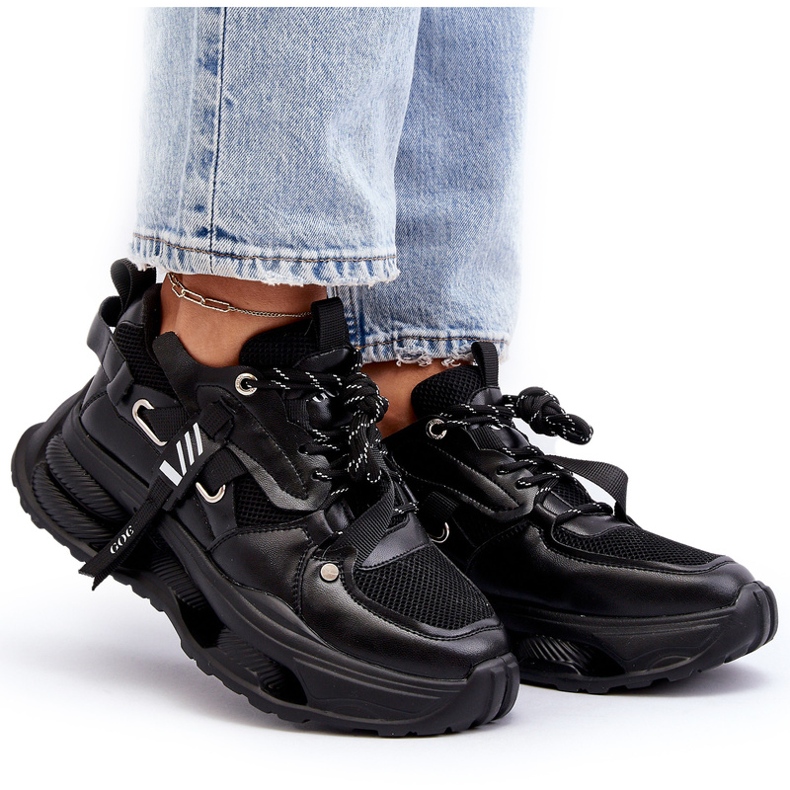 GOE naisten tennarit NN2N4040 mustat 6