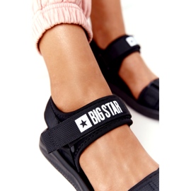 Naisten urheilusandaalit Big Star HH274A024 Musta 1