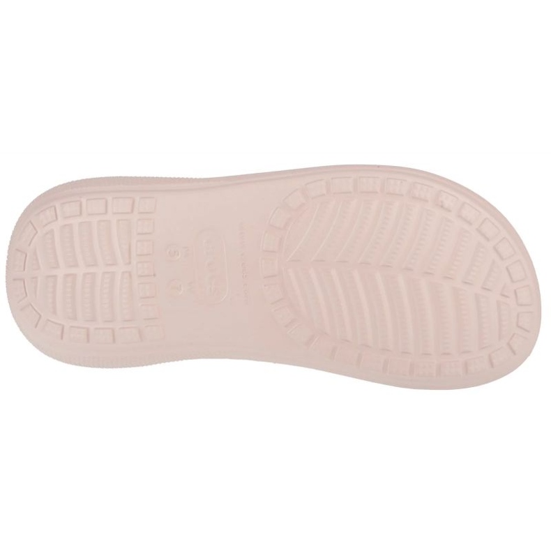 Crocs murskaa sandaali 207670-6ur Flip-Flops vaaleanpunainen 3