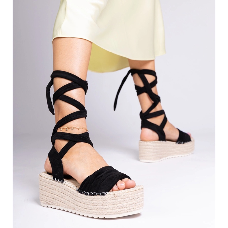 Seastar Mustat espadrillit Loiseaulta 2