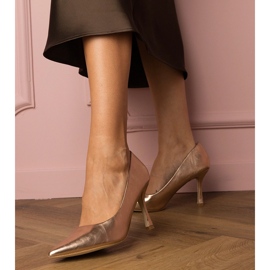 Klassiset samppanjapumput ekologisella nastalla kultainen 2