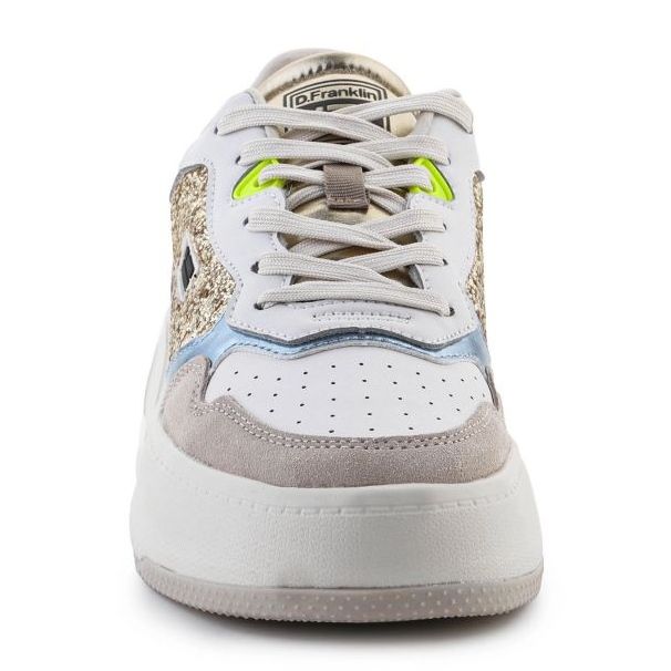 D.Franklin Court Basic Glitter DFSH321096-kultaiset kengät valkoinen 2