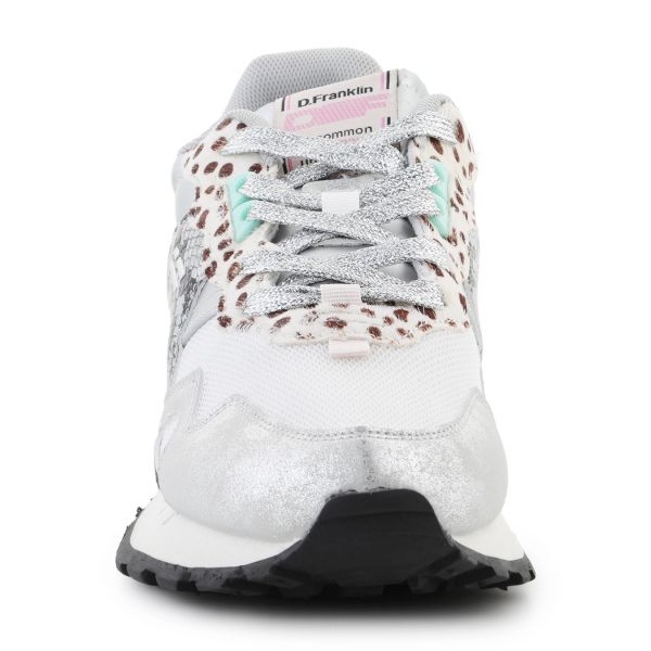 D.Franklin Shoes VIBLA ZIG PATCH DFSH378006-SILV valkoinen 2