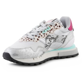 D.Franklin Shoes VIBLA ZIG PATCH DFSH378006-SILV valkoinen 3