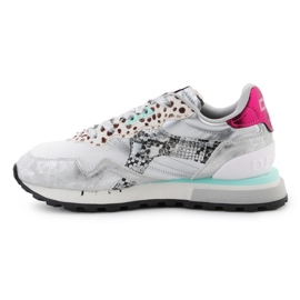 D.Franklin Shoes VIBLA ZIG PATCH DFSH378006-SILV valkoinen 4