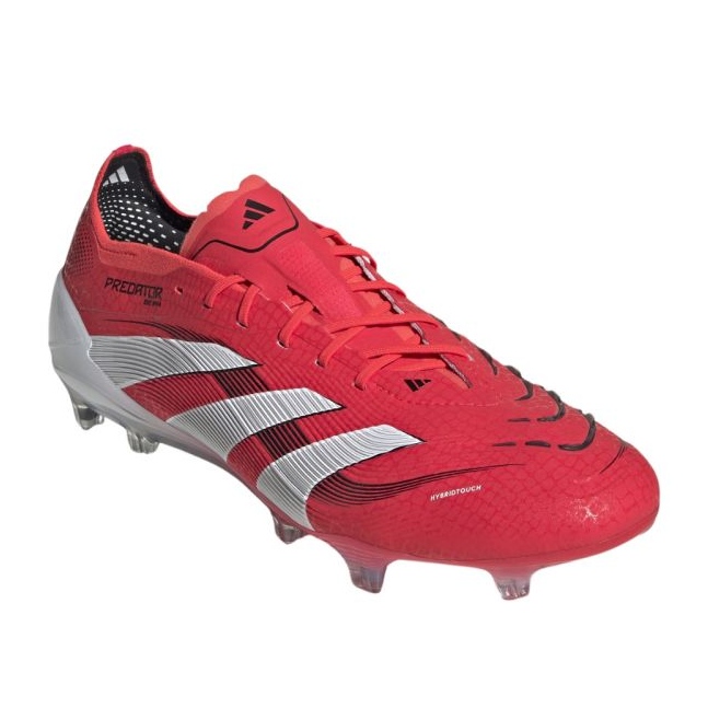 Adidas Predator Elite FG ID3882 jalkapallokengät punainen 2