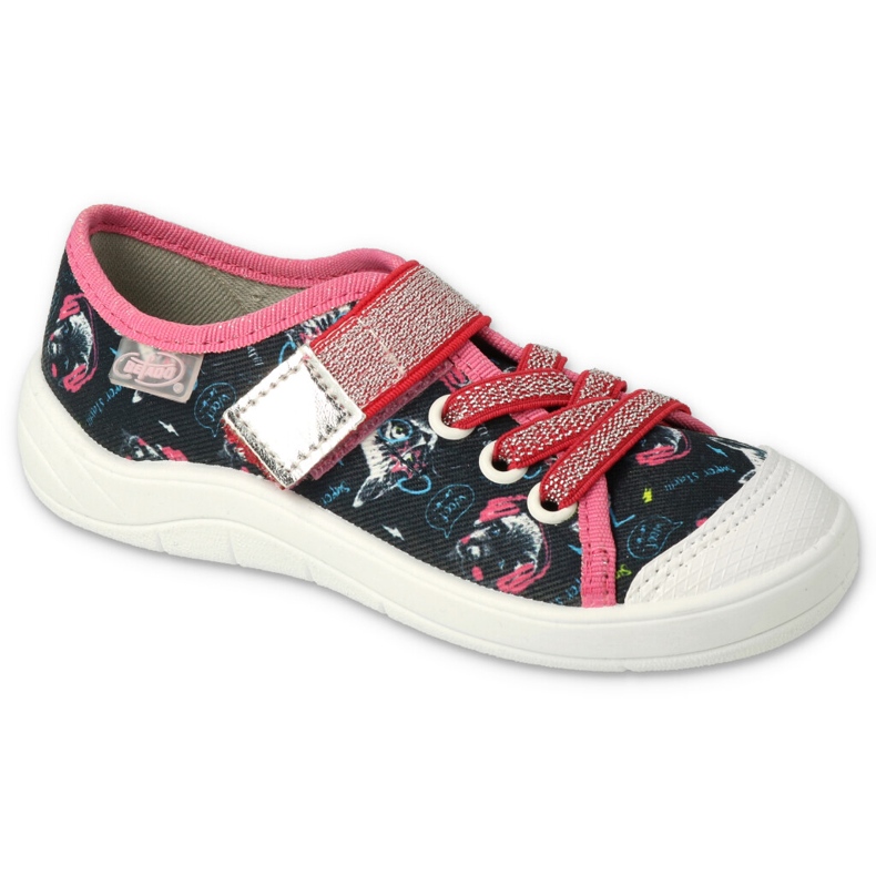 Befadon lasten tohvelit 351y003 musta/vaaleanpunainen sovelluksissa 1