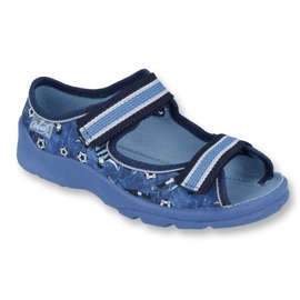 Befadon lasten sandaalit Velcro 969x141 sininen 1