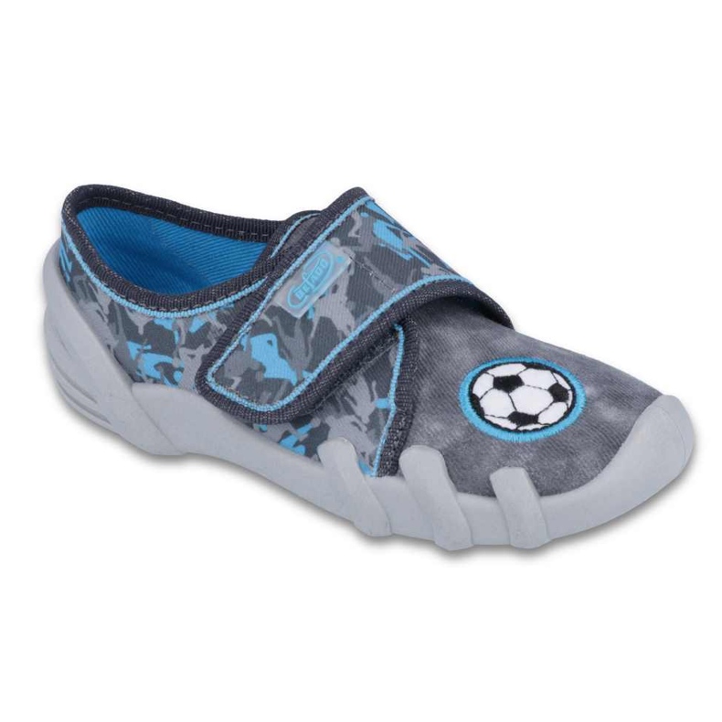 Befadon lasten tossut jalkapallosovellus 273x259 sininen 1