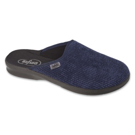 Befadon miesten tossut PU 548M029 Navy Blue Cordalok sininen 2