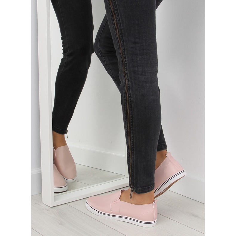 Slip-on tennarit pinkit xl08p Pinkki vaaleanpunainen 1