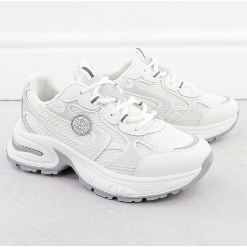 Big Star Naisten urheilukengät Valkoinen iso tähti RR274A191 2