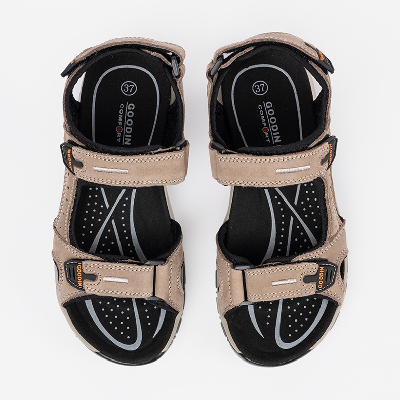 Goodin Naisten ruskeat urheilu sandaalit 2