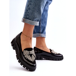 Naisten patentoitu mokasiinit Laura Messi 2785 Black musta 3