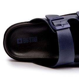 Vaaleat miesten varvastossut soljella Big Star NN174593 laivastonsininen 2