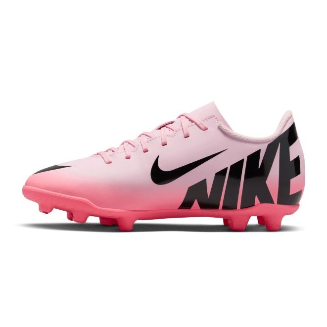 Nike Mercurial Vapor 15 Club FG/MG JR DJ5958-601 Jalkapallokengät vaaleanpunainen 2