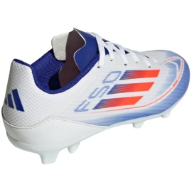 Adidas F50 League FG/MG IF1367 jalkapallokengät valkoinen 2