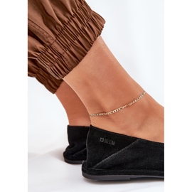 Naisten mokkanahka balleriinit Big Star RR274080 Black musta 7