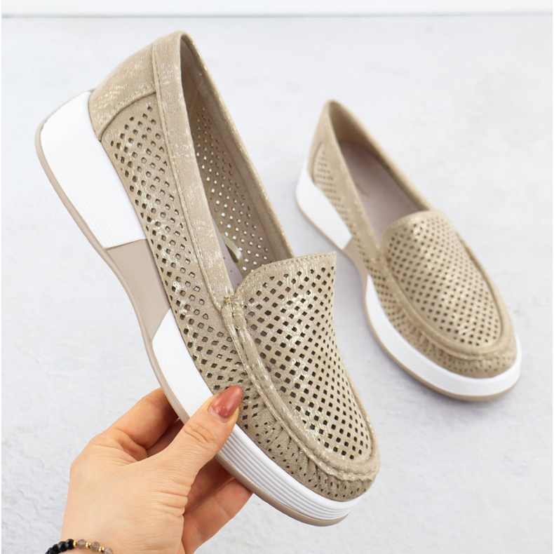 Naisten avoimien kengät Sergio Leone 094H Golden Platform -sovelluksella kultainen 1