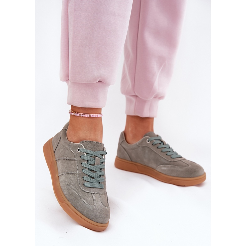 Evento Mokkanahkaiset lenkkarit Naisten vihreä paliana 2