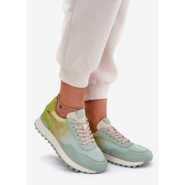 Nahkaurheilukengät Vinceza 66775 Naisten verkko vihreä 1