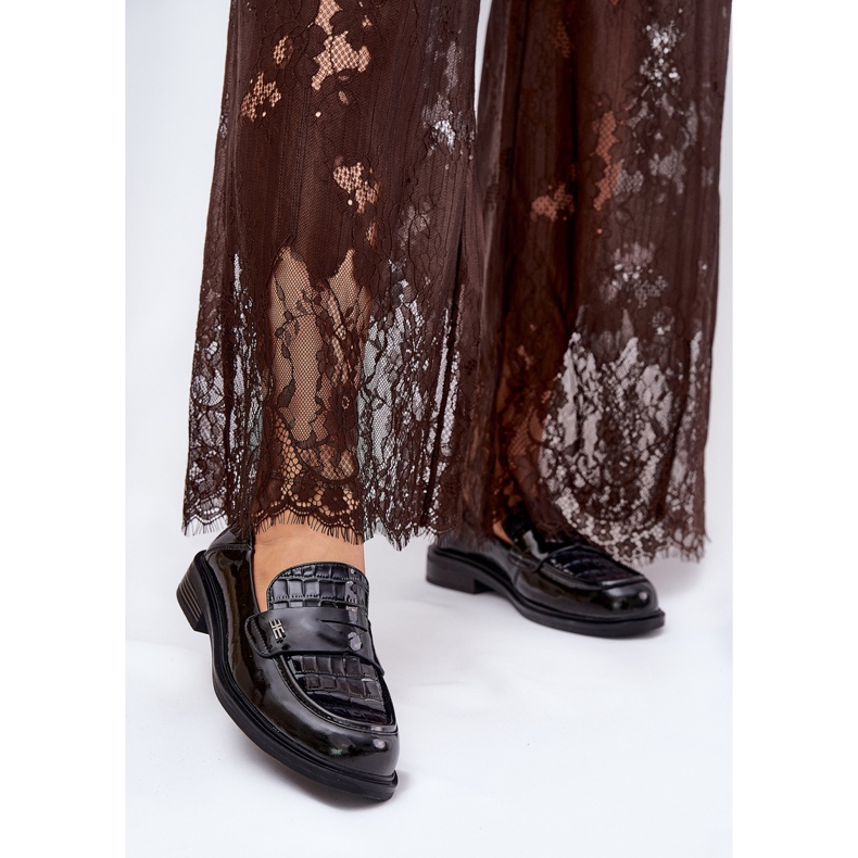 Maalattu Vinceza 91125 Naisten nahkapäällysteet musta 2