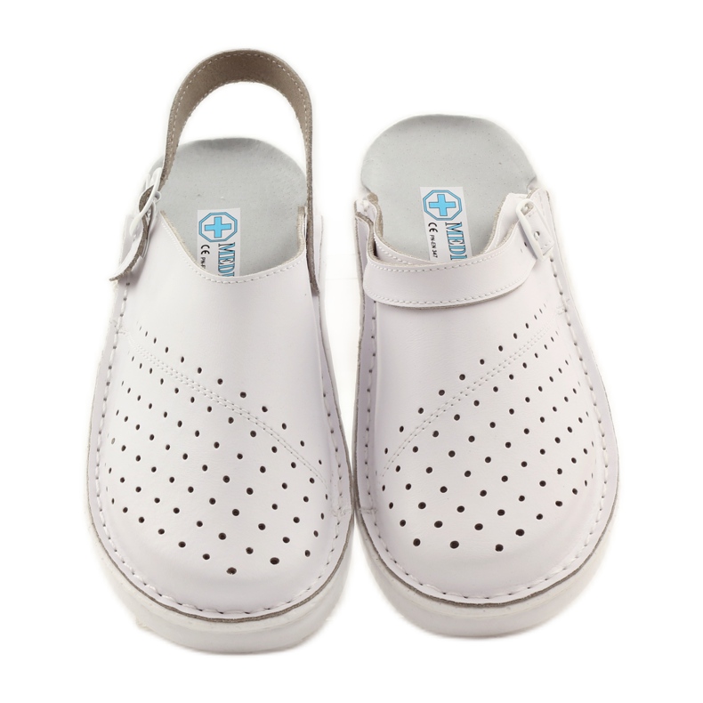 Ortopediset lääkinnälliset valkoiset tossut valkoinen 4