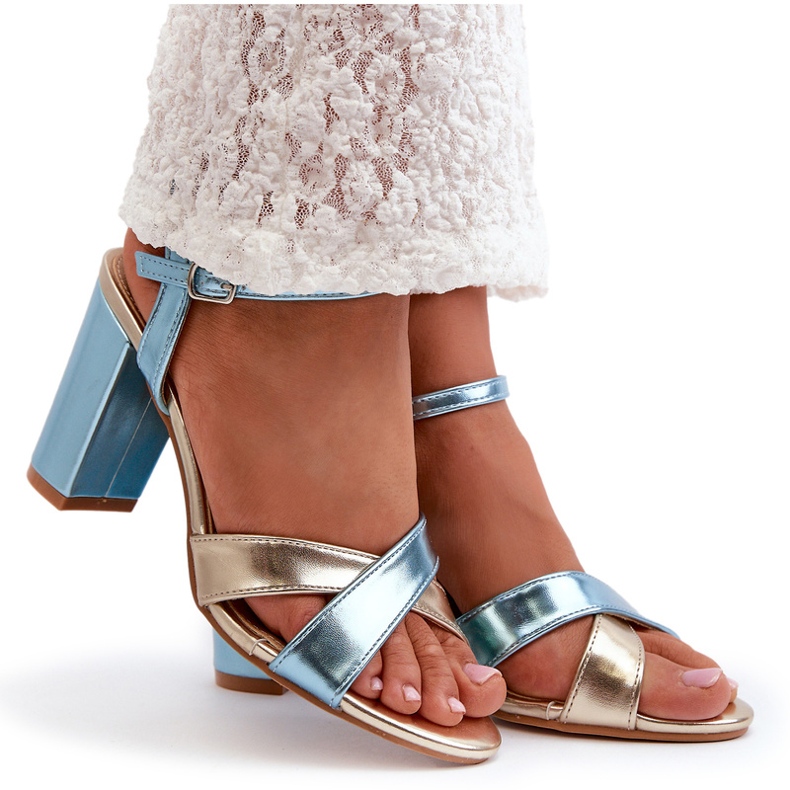 Seastar Eco-Leather-naisten sandaalit sinivihreässä sininen 4