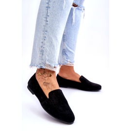 S.Barski Nahkakuvan kangaspuut naisten avoimista mustasta 2