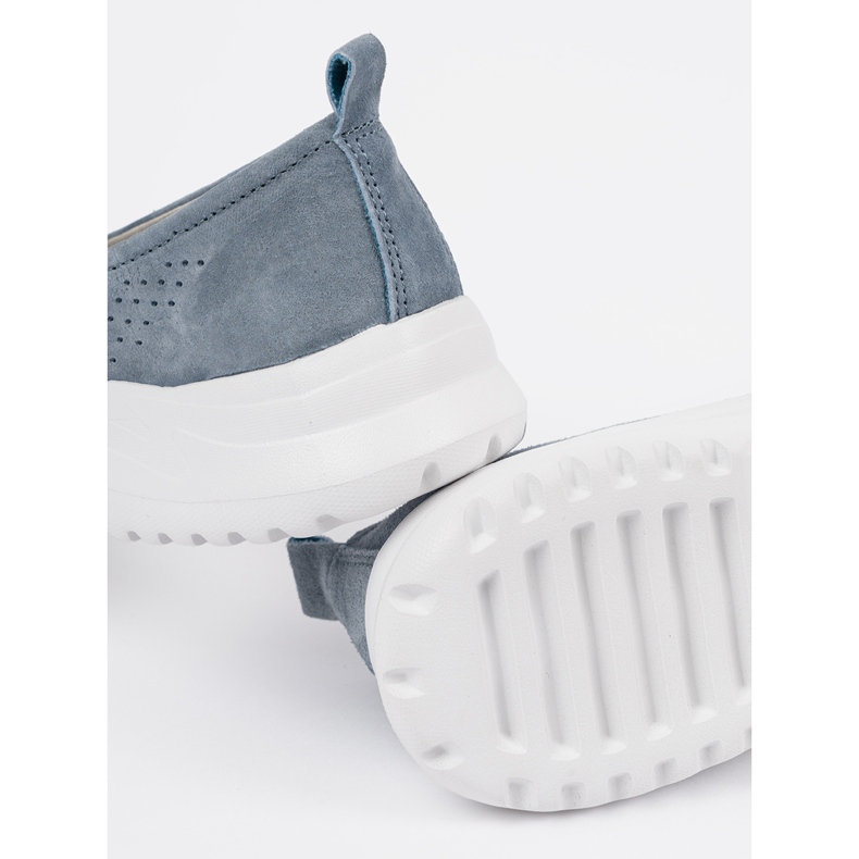 Goodin Nahkaiset leivänlaitteet laiturilla sininen 2