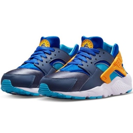 Naisten urheilukengät Nike Air Huarache Run 654275 422 sininen 1