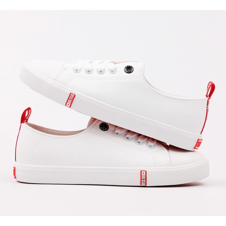 Big Star GG274005 Naisten kengät lenkkarit valkoinen 1