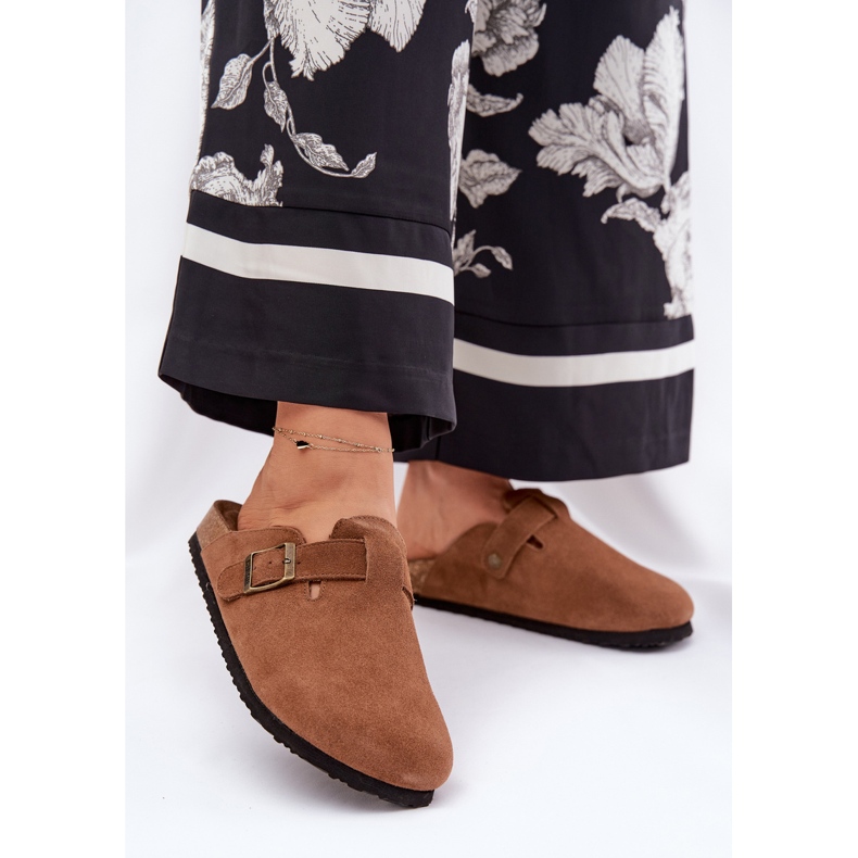 Naisten mokkanahka -Flops big Star RR274A387 Brown Solkilla ruskea 2