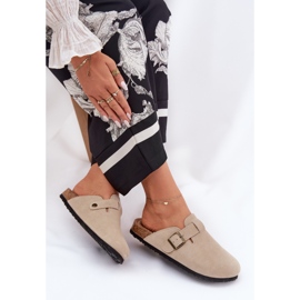 Big Star Mokkanahka -flip -flops Naisten tukkeut iso tähti RR274A385 BEIGE Solki 7