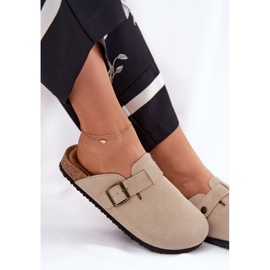 Big Star Mokkanahka -flip -flops Naisten tukkeut iso tähti RR274A385 BEIGE Solki 8