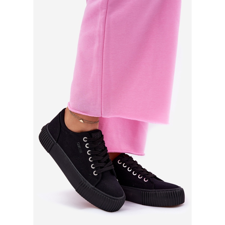 Naisten materiaalien lenkkarit Big Star RR274403 Musta 1