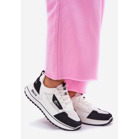 Naisten urheilukengät alustalla Big Star RR274A223 Hi-Poly System White and Black System valkoinen 1