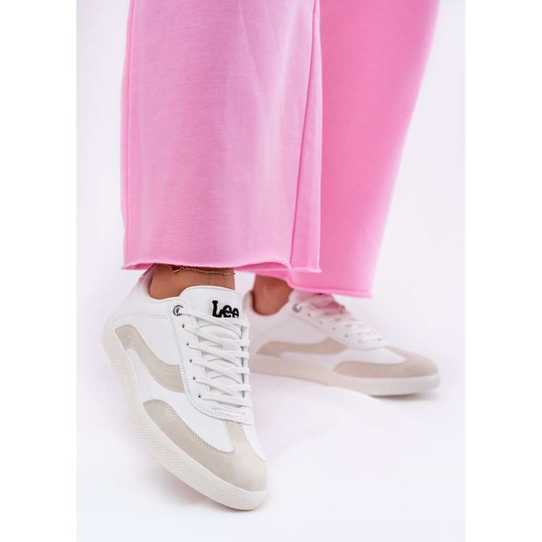 Naisten lenkkarit Lee Lian Women Low 50251005.1FG White valkoinen 2