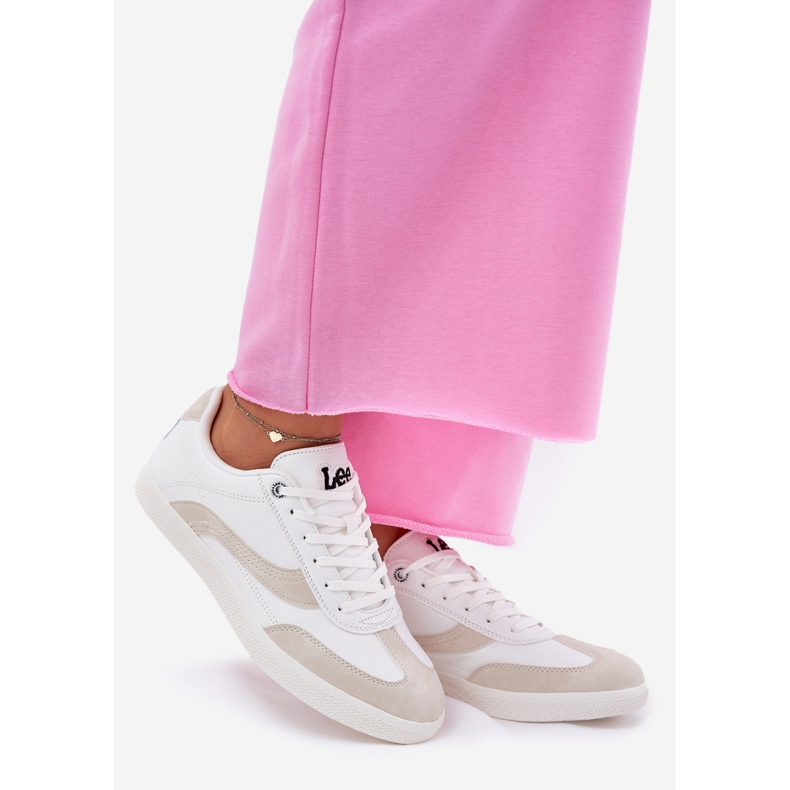 Naisten lenkkarit Lee Lian Women Low 50251005.1FG White valkoinen 1