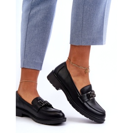 S.Barski Naisten ekosilan-mokkasiinit, joissa on S. Barski HY372 mustan koriste 3